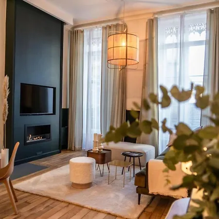 Beige Hospitalite - Coco - Hypercentre-2Chambres-Parking-Zen Saint-Etienne  Esterno foto